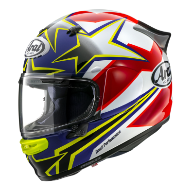 ARAI QUANTIC STAR&STRIPES - RED HELMET