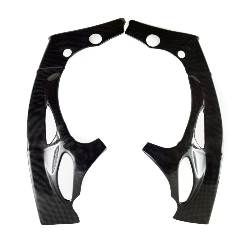 ROK'S CARBON CARBON FRAME COVERS R1 09-14 YAR109-04