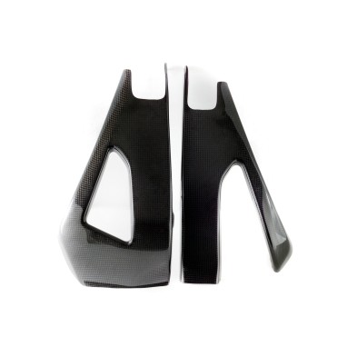 ROK'S CARBON CARBON SWINGARM COVERS R1 09-14 YAR109-05