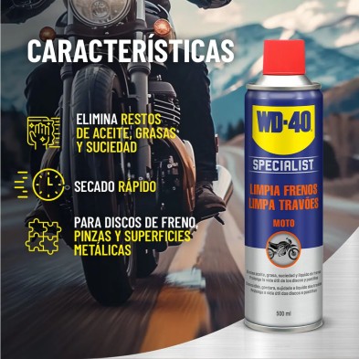 WD-40 LIMPIA FRENOS 500ML