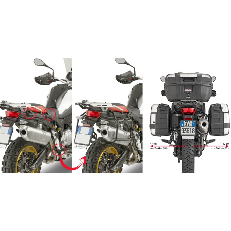 GIVI PORTAMALETAS LATERALES PLR5127