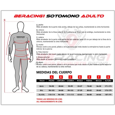 BERACING1 UNDERSUIT RACE PROFESSIONAL