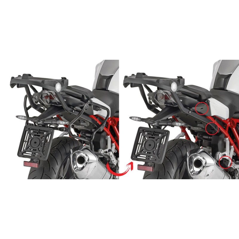 GIVI SIDE PACKAGE RACK PLXR5117