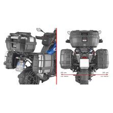 GIVI SIDE PANEL RACK PLO5143MK