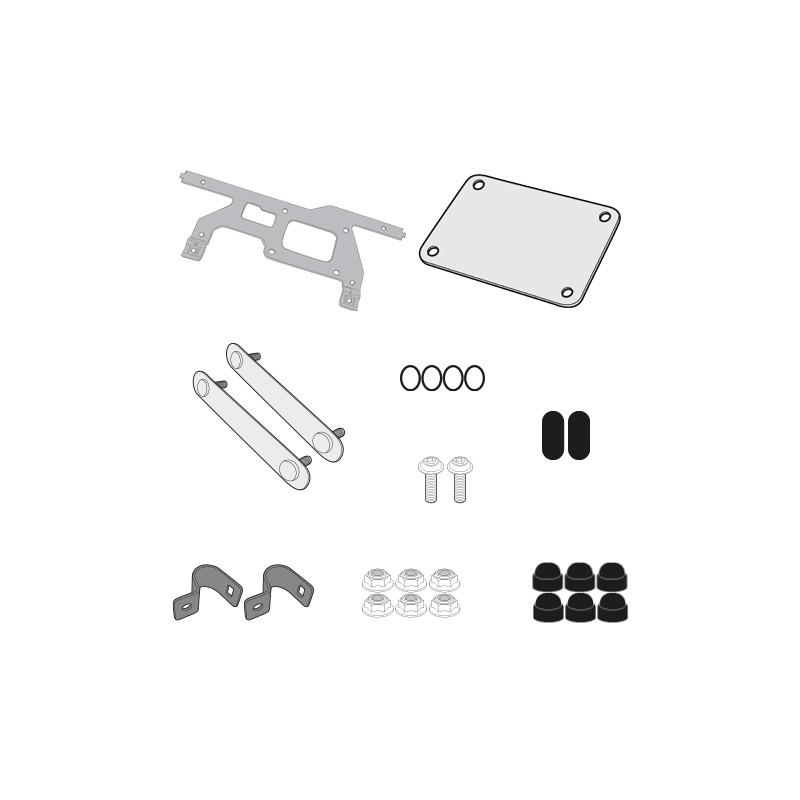 GIVI KIT FOR MOUNTING S250 ON PLOS5108CAM TL5108PLOSKIT