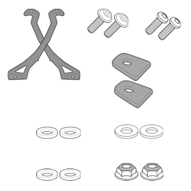 GIVI SOPORTE D5107KIT