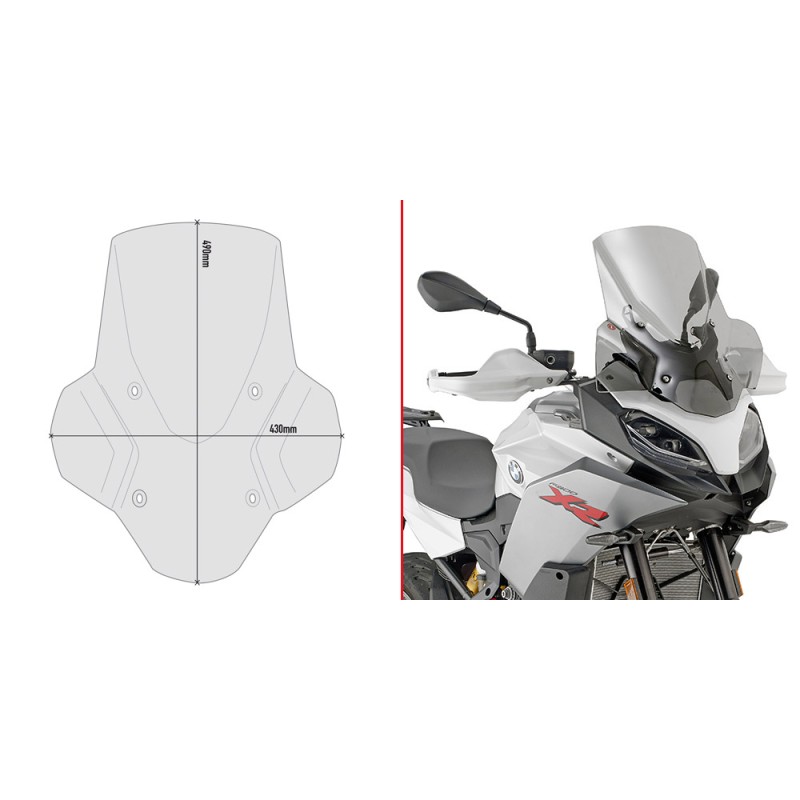 GIVI WINDSCREEN BMW F 900 XR 20 - 24 D5137S