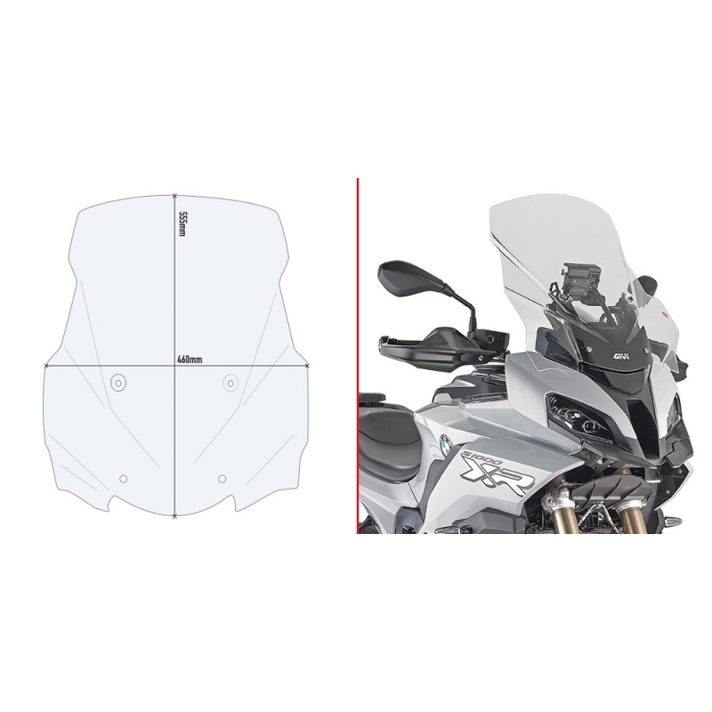 GIVI CUPULA BMW S1000XR 20-24 D5138ST