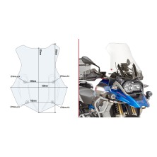 GIVI CUPULA BMW R 1200 / 1250 GS 5124DT