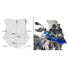 GIVI CUPULA BMW R 1200 / 1250 GS 5124D