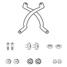 GIVI D330KIT MOUNTING KIT