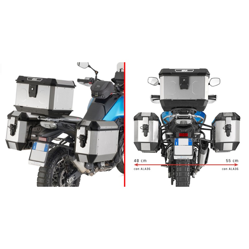 GIVI PORTAMALETAS LATERAL CF MOTO 450 MT PL9226