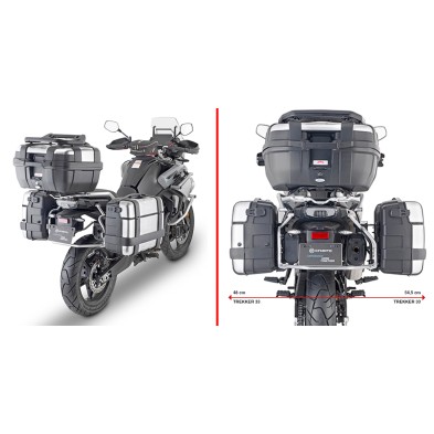 GIVI PORTAMALETAS LATERAL CFMOTO 800 MT 22-24 PL9225