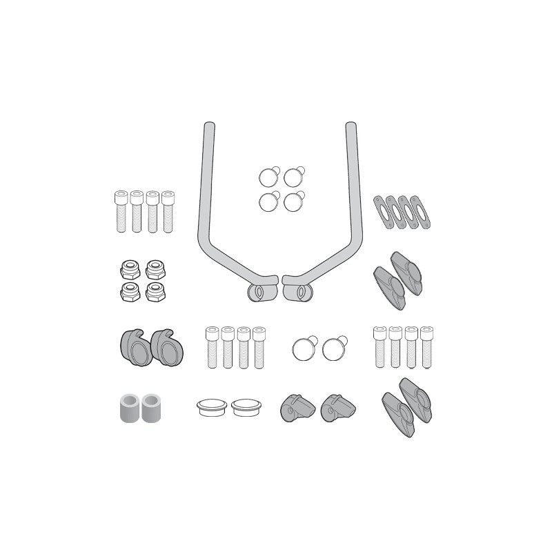 GIVI SCRAMBLER ANCHOR KIT A7407A