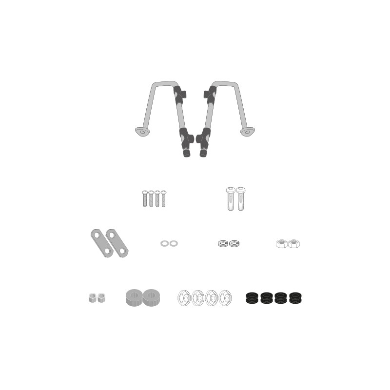GIVI SOPORTE FIJACION CUPULA A1168A