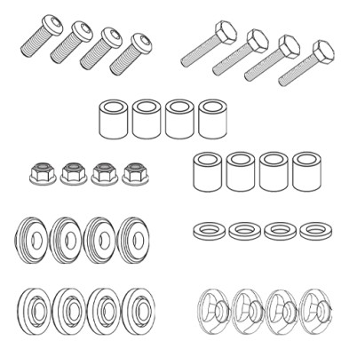 GIVI SOPORTE FIJACION CUPULA A311A