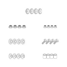 GIVI SOPORTE FIJACION CUPULA A315A