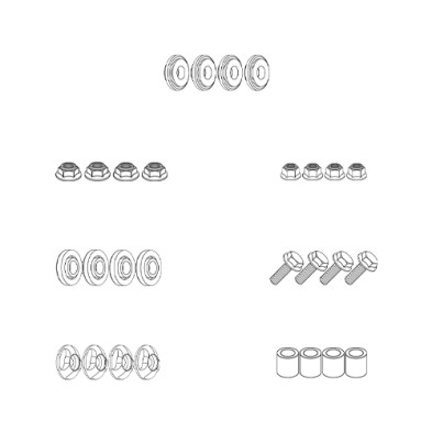 GIVI SOPORTE FIJACION CUPULA A315A