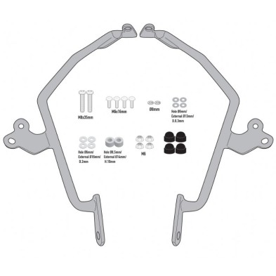 GIVI WINDSCREEN SUPPORT AL1182A