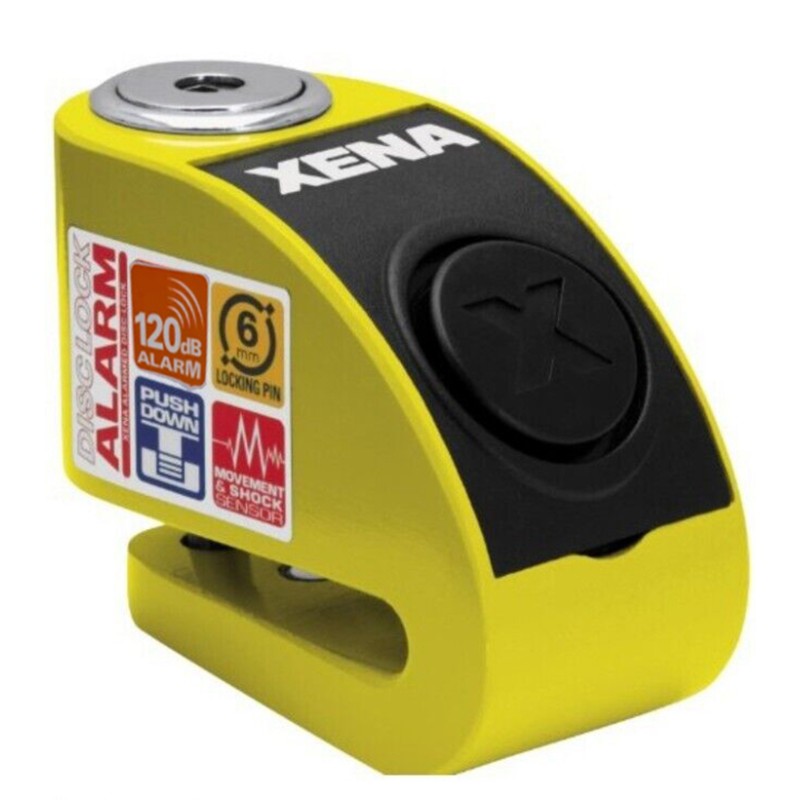 XENA ANTIRROBO DISCO CON ALARMA AMARILLO XZZ6LY