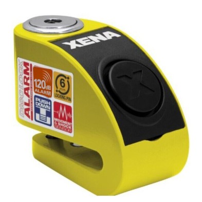 XENA ANTIRROBO DISCO CON ALARMA AMARILLO XZZ6LY