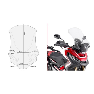 GIVI CUPULA D1156ST