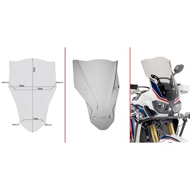 GIVI CUPULA D1144S