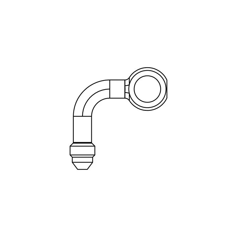 GOODRIDGE BUILDALINE 90° BENT BANJO SBK599S-03C