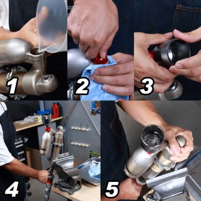 DRC COPA DE PURGA DE SUSPENSIÓN TRASERA WP D59-37-157