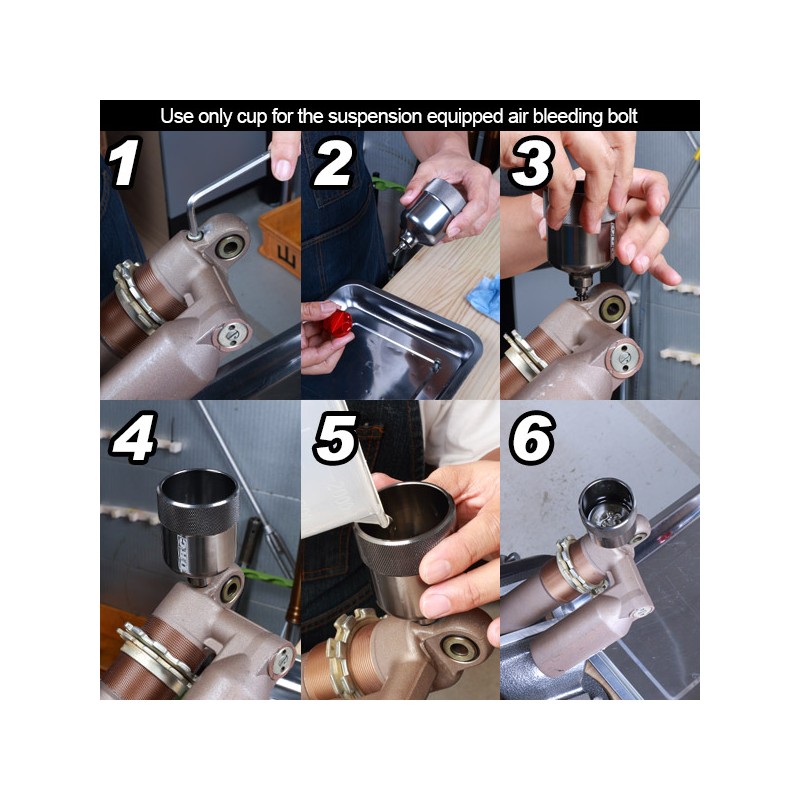 DRC REAR SUSPENSION BLEED CUP WP D59-37-157