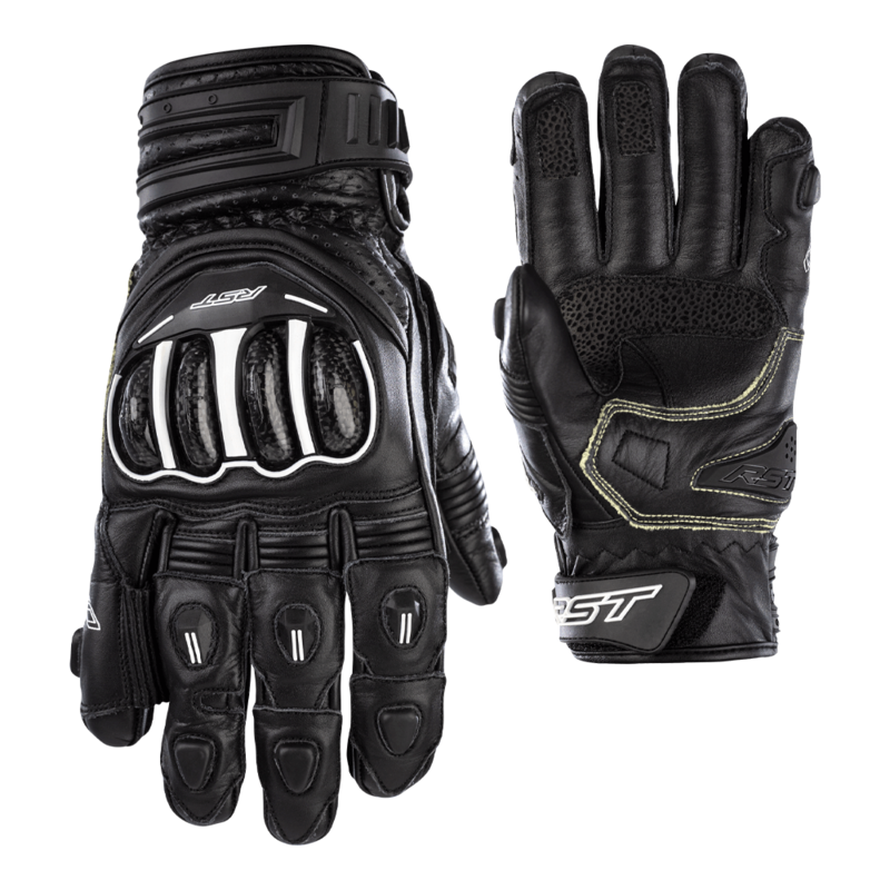 RST TRACTECH EVO 4 SHORT SUMMER GLOVES BLACK