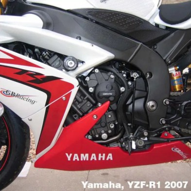 G&B RACING TAPAS DE MOTOR YZ-R1 2007-08