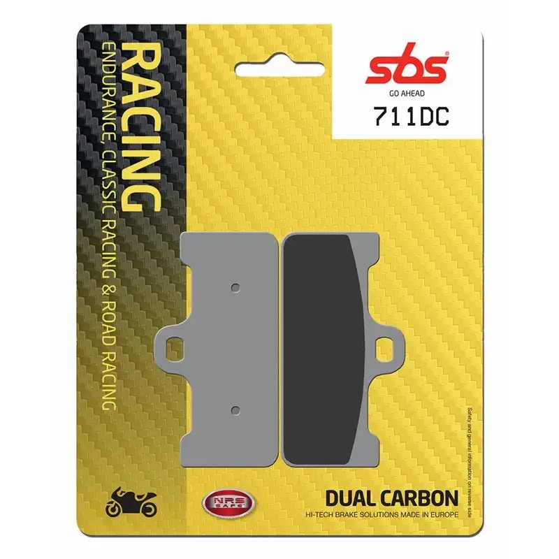SBS CARBON BRAKE PAD 711DC