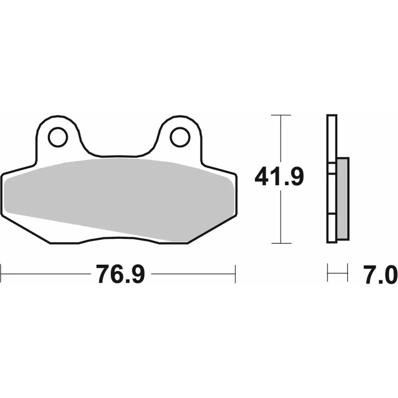 SBS HF 103HF BRAKE PAD