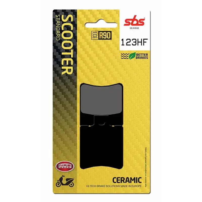 SBS BRAKE PADS 123HF