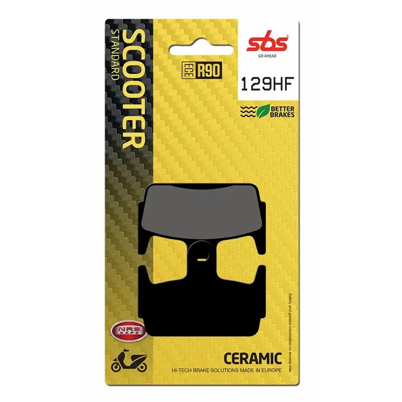 SBS PASTILLAS DE FRENO 129HF