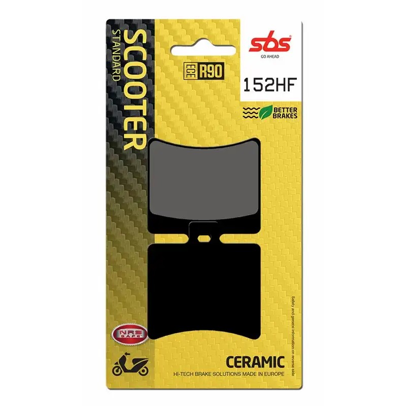SBS BRAKE PADS 152HF