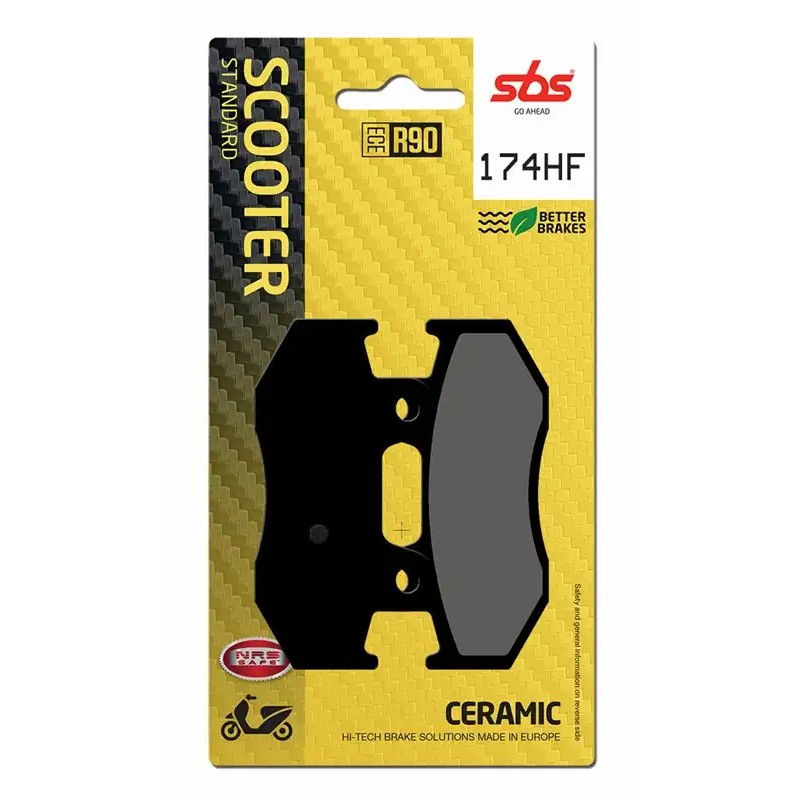 SBS BRAKE PADS 174HF