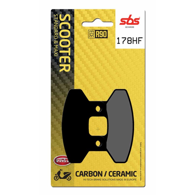 SBS BRAKE PADS 178HF