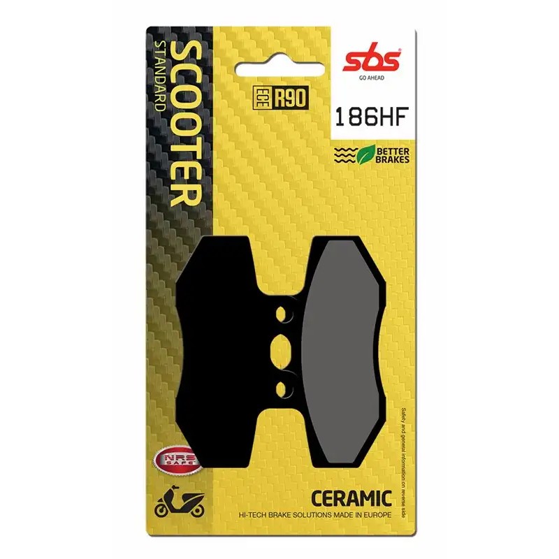 SBS BRAKE PADS 186HF