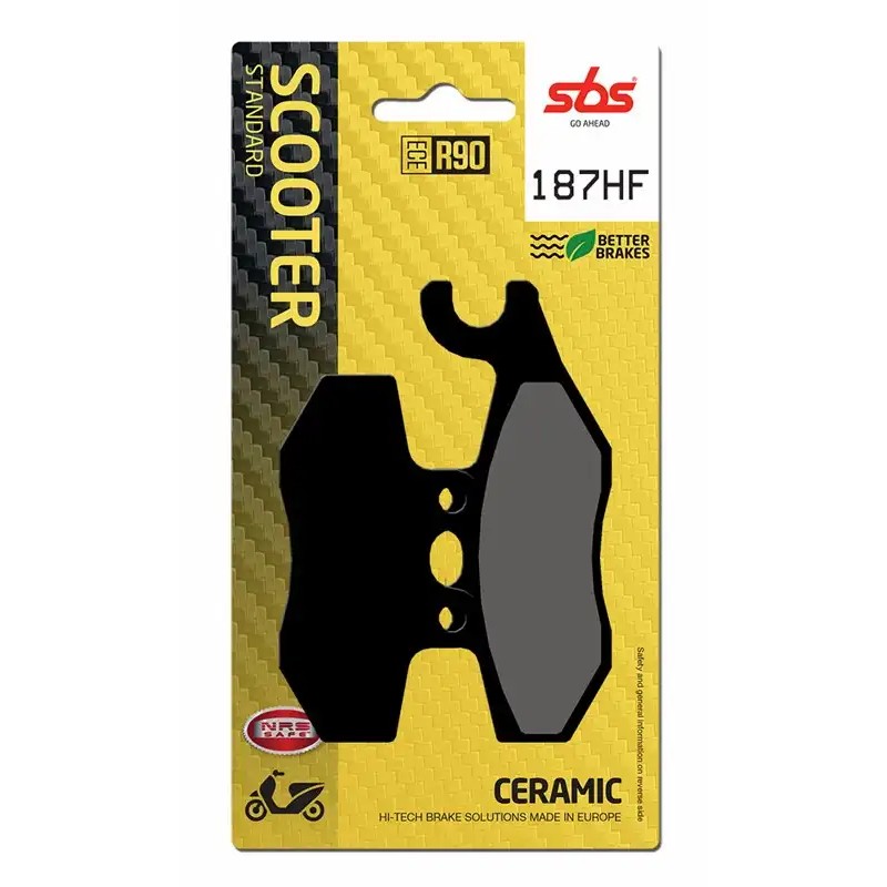 SBS BRAKE PADS 187HF