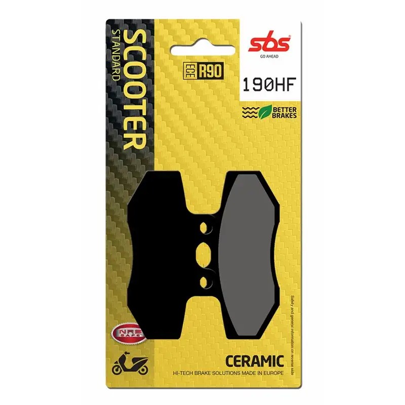 SBS PASTILLAS DE FRENO 190HF
