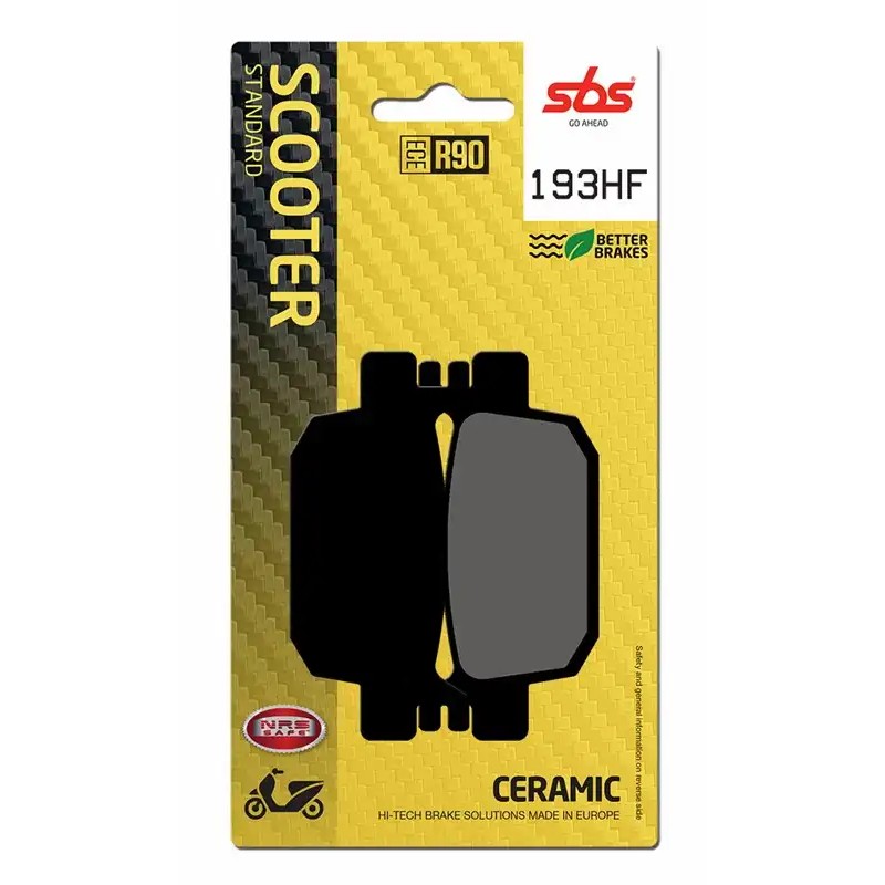 SBS BRAKE PADS 193HF