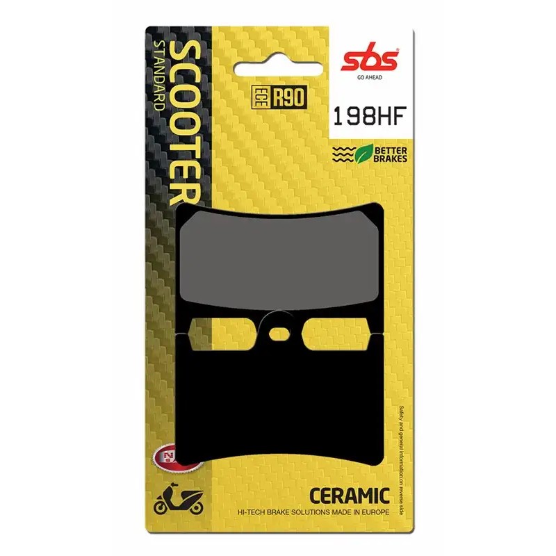 SBS BRAKE PADS 198HF