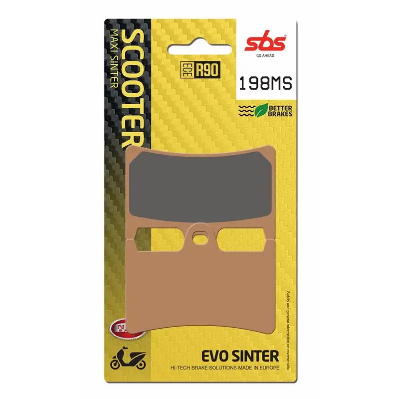 SBS BRAKE PADS MS 198MS