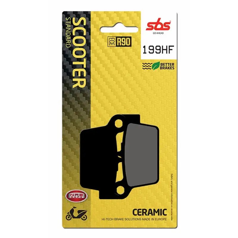 SBS BRAKE PADS 199HF