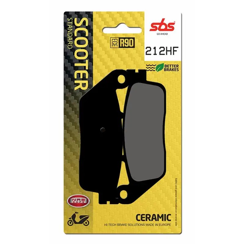 SBS BRAKE PADS 212HF