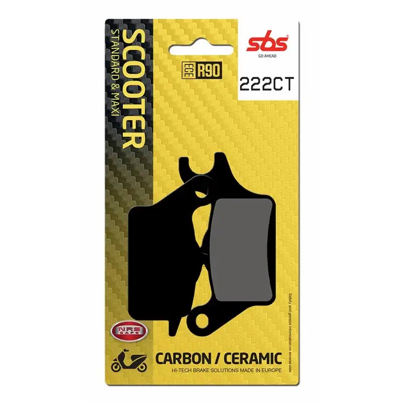 SBS BRAKE PADS CT 222CT