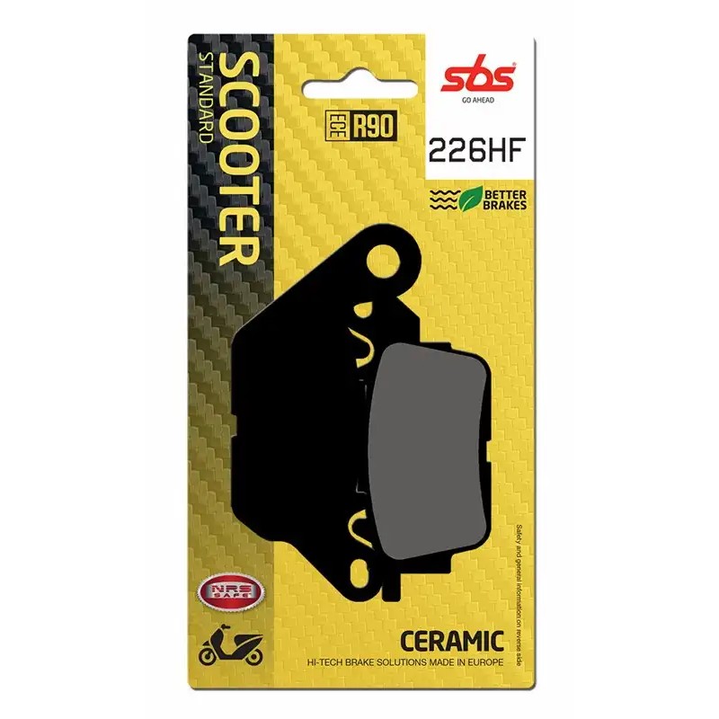 SBS BRAKE PADS 227HF