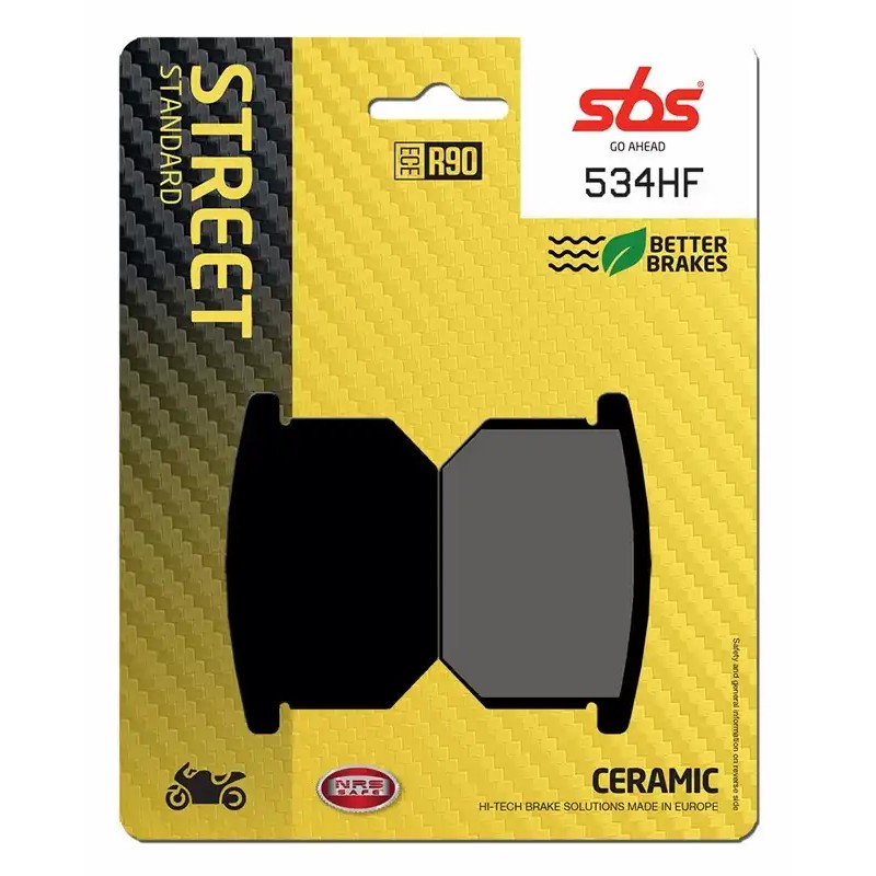 SBS PASTILLAS DE FRENO 534HF